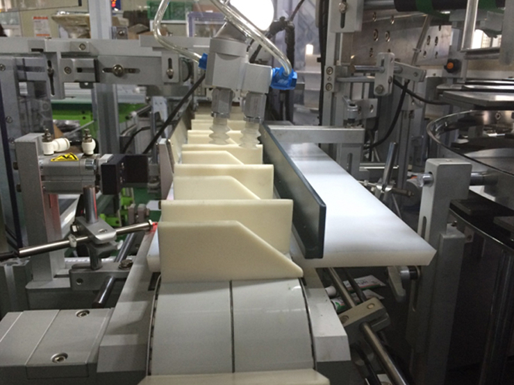 Installation of product supply robot